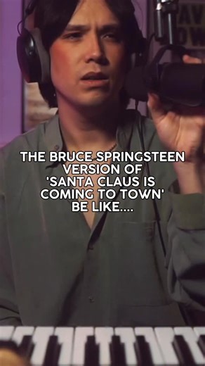 Joshua Woo on Instagram: "Springsteen’s version of Santa Claus is coming to town be like… #brucespringsteen #christmas #santaclausiscomingtotown #parody #impress #explore"