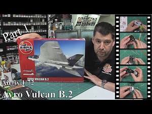 Airfix 1/72 Avro Vulcan Video Build Part 1