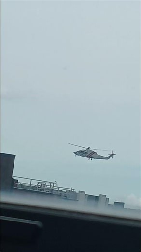 WE SAW HELICOPTER IN AUCKLAND