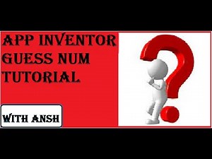 App inventor guess the number tutorial