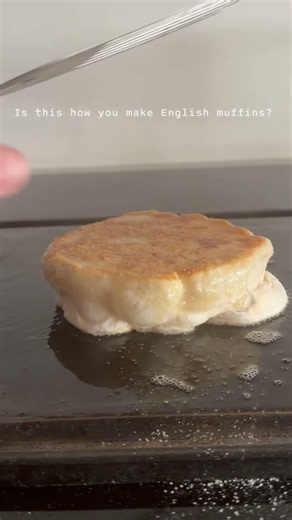 Is This How English Muffins Are Made? (Made on a Baking Steel)