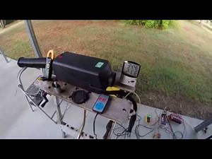 Chinese Diesel Air Heaters - Part 2 - 5KW Bench Test