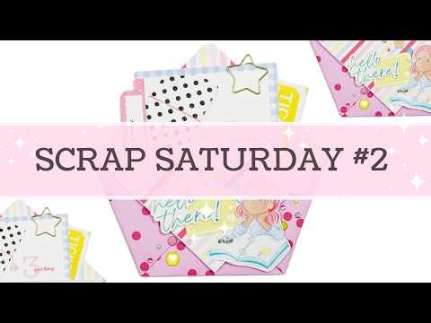Loaded Envelope Happy Mail Using Scraps (No Dies or Sewing!) | Scrap Saturday #2