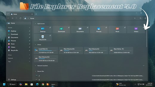 Windows 11 users NEED this 🔥 The default File Explorer feels outdated and slow — this modern File Explorer replacement is faster, cleaner, and way more powerful. 🚀 Upgrade your Windows 11 experience today! 🔗 Watch now: https://youtu.be/FmBvB5_yGV0 #Windows11 #FileExplorer #WindowsCustomization #PCSetup #TechTools | HellomuRohan