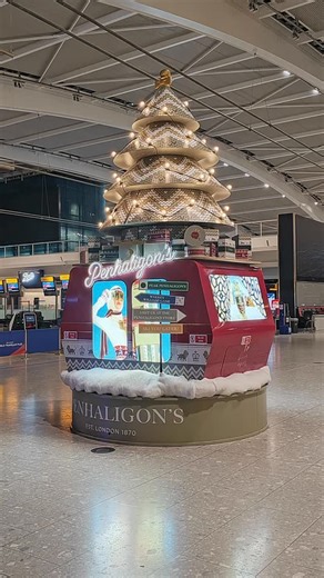 GHST KTCHN ™ on Instagram: "🎄✈️ Two Christmas trees. One airport. Two weeks. ✈️🎄 We’re proud to share a project that pushed every part of our business to the limit — engineering and building TWO custom Christmas trees for London Heathrow Airport in an almost impossible timeframe. Every element was handmade in-house using stainless steel and aluminium, taking this from concept to installation in just 14 days. 🔩 Over 1 tonne of metal 🔧 1000+ rivets ⚡ 30km of laser welding 🔩 Hundreds of bolts