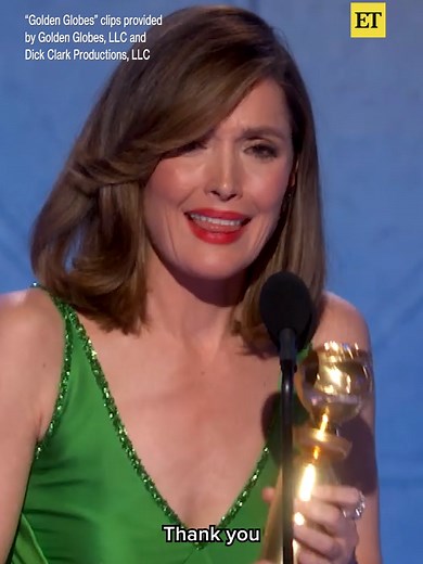 Rose Byrne Celebrates Golden Globe Win with Bearded Dragon