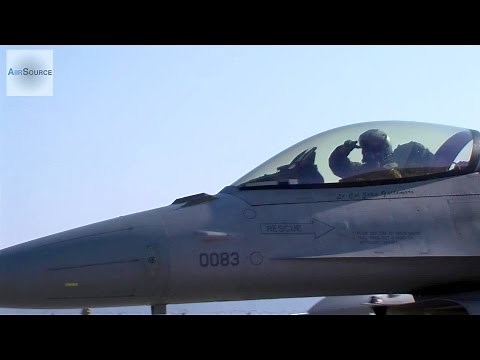 F-16 Fighters In Action
