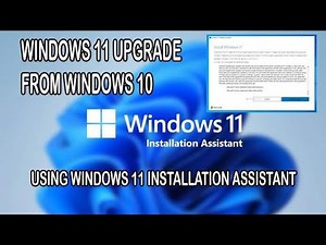 Windows 11 Upgrade using Installation Assistant #win11 #upgradewin11