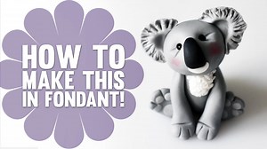 This one is especially for all my dedicated followers in Australia (and everyone else of course) ;) Learn how to make a cute little Koala! Modelling Paste: Cakedutchess.net | Clayfully Cute