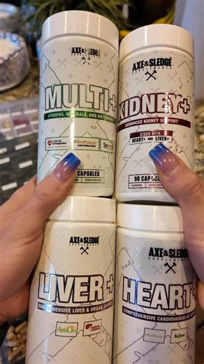 Melissa Truscott 🇺🇸🇨🇦🦈 | Whatcha gonna do, brother?! When @axeandsledge supplements run wild on YOU 🦈⚒️💊 Take your vitamins 💊, eat your vegetables 🥦, say your... | Instagram