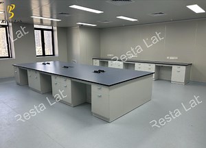 [Hot Item] Heavy-Duty Lab Center Table for Pharmacy Chemistry and Material Laboratory