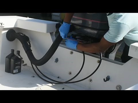 Sea Star Hydraulic Steering System Refill and Bleed
