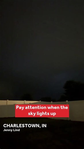 Clark County tornado sighting from Charlestown, Indiana