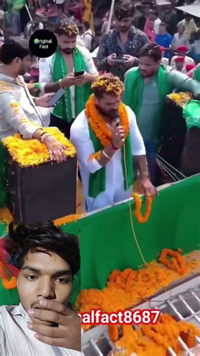 khesari Lal ka ghar tutne wala hai chunao me 🥹🥰 #bhojpuri