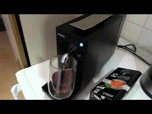 Cremesso Uno Maschine - Tee Zubereitung