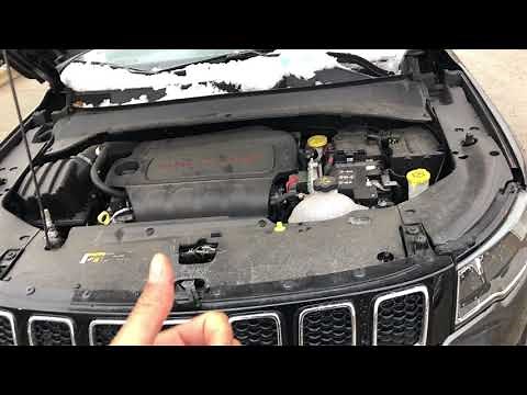 Jeep Compass - How to add windshield washer fluid