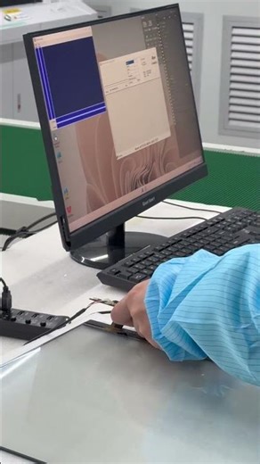 How Touchscreens Are Tested | Precision Check #portablemonitor #oemfactory #motivation #secondscreen