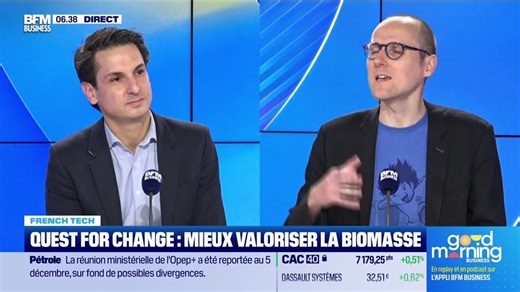 French Tech : Quest for change, mieux valoriser la biomasse - 29/11