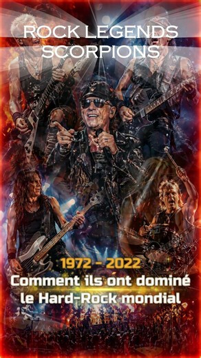 Scorpions - Discographie Studio 1972 - 2022 - Comment ils ont dominé le Hard-Rock mondial