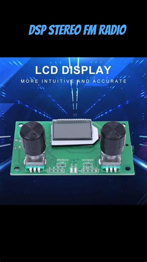 DSP PLL STEREO FM RECEIVER BOARD