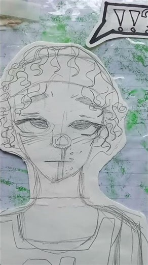 when u only draw girls but try to make boy....#artfails