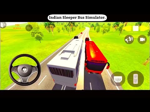 Indian SLEEPER Bus Simulator Gameplay| Bus Driving Game| Gaming| Sleeper Bus| KSRTC Bus Game| Games