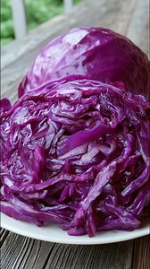 1K views | German Red Cabbage (Rotkohl) Ingredients: 1 medium red cabbage, shredded 1 large apple, cubed (preferably Granny Smith) Recipe in First Coʍmеոτ  Enjoy ❤️ | Homey Recipes | Facebook