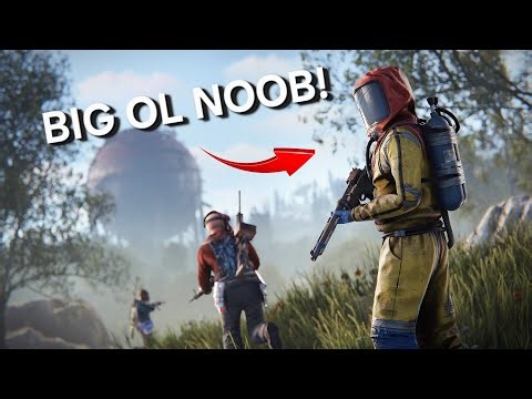NOOB PLAYS RUST LIVE! Day 2