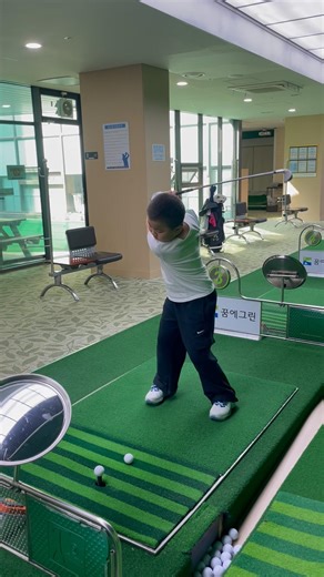 초1골퍼 김이든! 멋진샷! #golf #golfswing #rorymcilroy