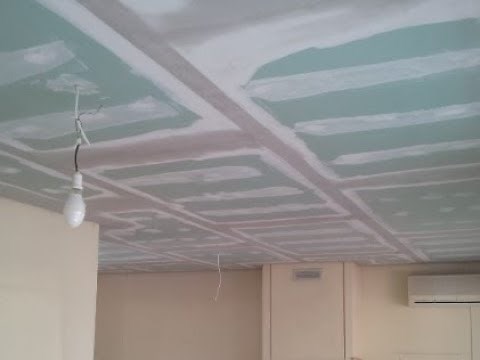 ΚΑΤΑΣΚΕΥΗ ΟΡΟΦΗΣ ΜΕ ΓΥΨΟΣΑΝΙΔΑ