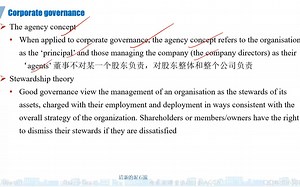 F1C8 Corporate governance and social responsibility