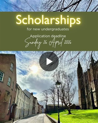 #undergraduate #scholarships #financialsupport #unischolarships #universityscholarships | St Chad s College, Durham University