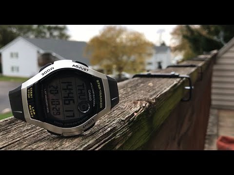 Casio Step Tracker (3466) [ws-200h] review