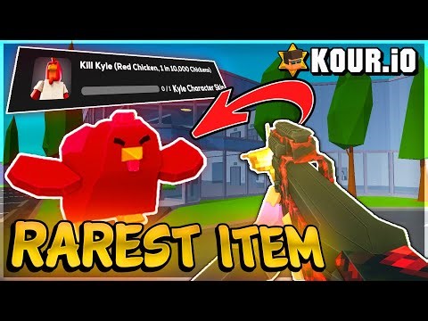 The RAREST Item in Kour.io (1 in 10,000)