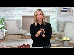 Clarks Collection Leather Slip-On Loafer - Juliet Shine on QVC