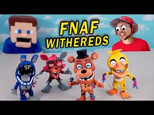 FNAF Withereds Figures FINALLY!! w/ FGTEEV DUDDY!