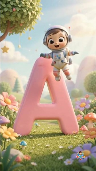Alphabet Adventure 🌈 | A to Z with Cute Animals & Fun Things | Learn ABC for Kids