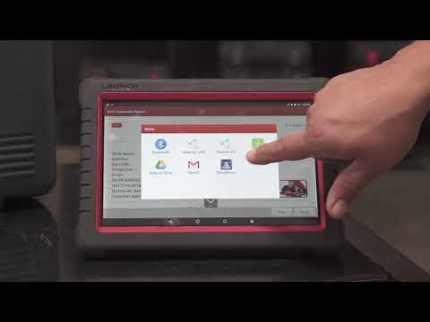 How to perform Wi-Fi print on Launch X-431 torque