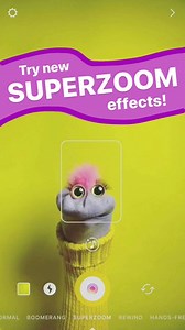 Happening now on our Instagram story: how to use new Superzoom effects. (Sound on!) | Instagram