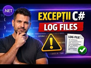 How to handle EXCEPTIONS in C# .NET and create LOG files like a pro (Part 04)