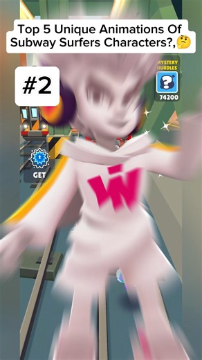 Top "5" Unique Running Animations Of Subway Surfers Characters #short
