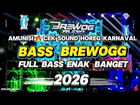 DJ FULL BASS PALING ENAK BANGET CEK SOUND HOREG TERBARU 2026 2025 MUSIK JERNIH KOPLO EMPUK