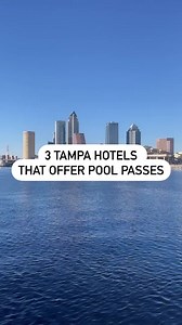 24K views · 245 reactions | Three Tampa hotels with pools that offer day passes  | That's So Tampa | Facebook