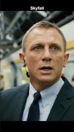 #movie #film 🚇 007 SKYFALL - Epic London Tube Chase Scene | James Bond vs. Patrice