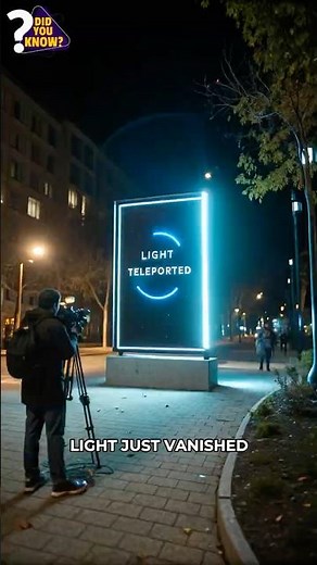 Scientists Just Teleported Light… Yes, Really