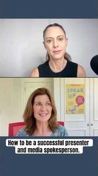 How to Be a Successful Presenter and Media Spokesperson with Theresa Miller