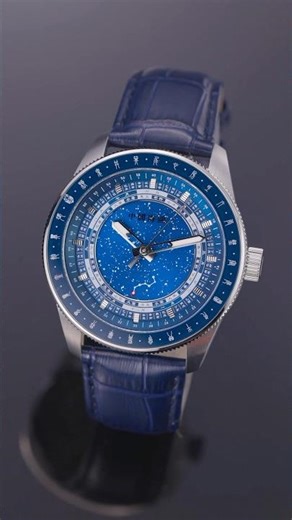 This watch tracks the stars & seasons. How?