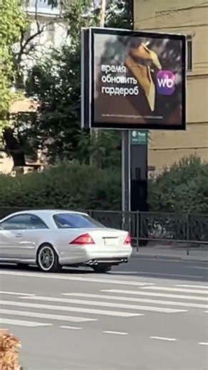 CL55 AMG kompressor on the road
