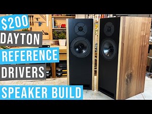 Dayton Audio Reference Series Speaker Build | DIY | $200 Drivers Deep Bass Hi-Fi Elegante Speakers