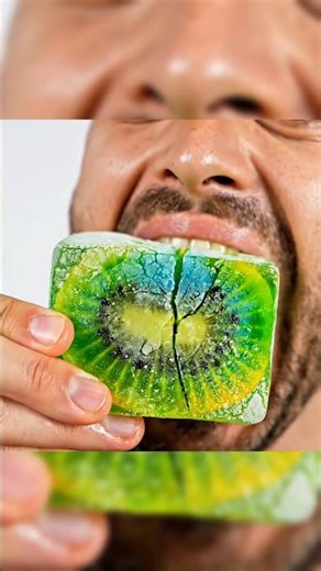 Which Jelly Cube Wins? 🌈❄️ Visual ASMR #mukbang #ice #satisfying